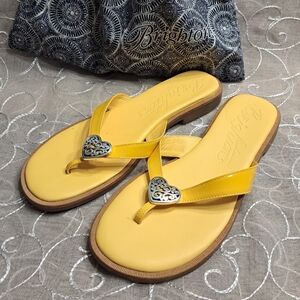 Brighton Lemon Yellow Orla 4 Sandals
